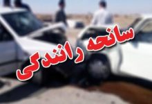 واژگونی اتوبوس در اتوبان قم ـ تهران حادثه ساز شد/ عکس