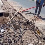 اتمام عملیات رفع خرابی فیبرنوری در منطقه بلوار قدس و گل نرگس سمنان