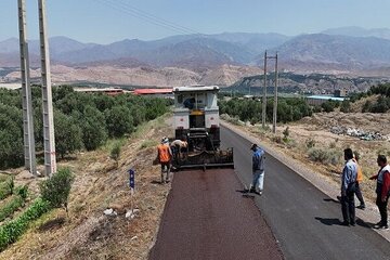 ۱۰طرح احداث و بهسازی راه روستایی در قزوین فعال است