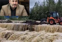 مسدود شدن راه ارتباطی چند روستای شهرستان سیاهکل با طغیانی شدن رودخانه‌ها