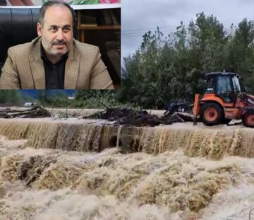 مسدود شدن راه ارتباطی چند روستای شهرستان سیاهکل با طغیانی شدن رودخانهها