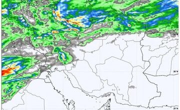 ورود ۲ سامانه بارشی به کشور؛ هشدار بارش باران برای این استان‌ها