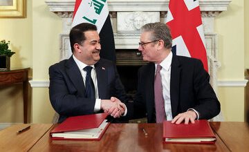 امضای ۱۲ میلیارد پوندی عراق با انگلیس