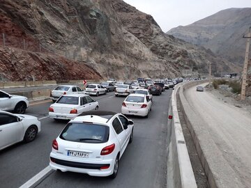 پلیس راه از یک طرفه شدن یکی از جاده‌های شمالی خبر داد