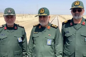 جزئیات پروژه راهآهن چابهار – زاهدان از قول سردار سلامی/ این مسیر ریلی یکی از پروژههای فنی پیچیده در کشور محسوب میشود