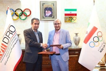 امضا تفاهم نامه همکاری کمیته ملی المپیک با سازمان توسعه و نوسازی معادن و صنایع معدنی