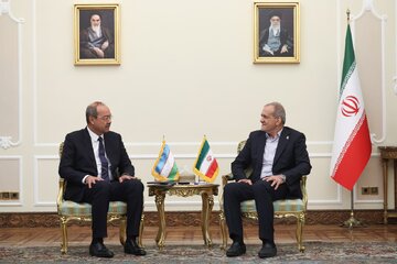 تصاویری از دیدار مسعود پزشکیان با عارفاف در نهاد ریاست جمهوری