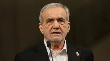 رئیس جمهور به نمایشگاه نفت رفت+تصویر