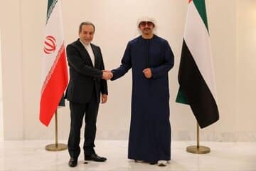 رایزنی وزیران امور خارجه ایران و امارات در مورد گفت‌وگوهای تهران _ واشنگتن