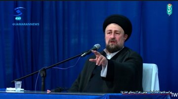 شوخی سید حسن خمینی با تلفظ واژه آسوشیتدپرس و آشیح عبدالرزاق