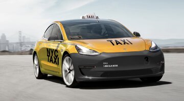 هزار روبوتاکسی تسلا در راه خیابانها