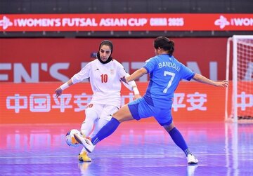 پیروزی ایران در اولین دیدار جام ملتهای فوتسال زنان آسیا