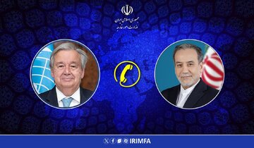 گلایه عراقچی از گفتار و رفتار متناقض مقامهای آمریکا در تماس تلفنی با گوترش