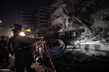اصابت موشک ایران به یک مرکز استراتژیک/حرکت ناوشکن یواس‌اس‌توماس هادنر آمریکا به شرق مدیترانه/یک سرباز کشته و ۷۰ نفر زخمی شدند/
اصابت موشک به حیفا