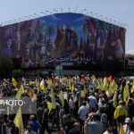 دیوارنگاره‌های تهران با طرح «پاسخ سخت» تغییر کردند/ عکس