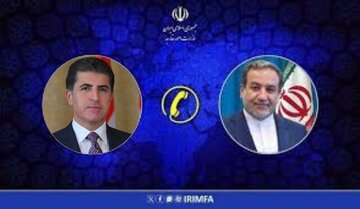 رایزنی «عراقچی» و «بارزانی» درباره حملات رژیم صهیونیستی به ایران