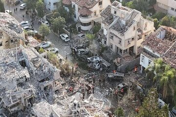 کانال ۱۲ اسرائیل: سر انفجاری موشک ایران بیش از ۳۰۰ کیلوگرم بوده است