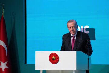 اردوغان: هدف اسرائیل از حمله به ایران، لبنان و سوریه، به‌زانو درآوردن فلسطین است