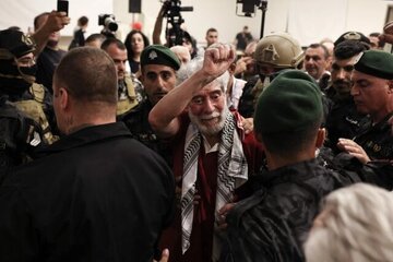 اولین اظهارات جرج عبدالله پس از آزادی/عکس