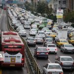 ترافیک پرحجم و سنگین صبحگاهی در معابر و بزرگراه‌های تهران