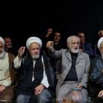 حضور چهره های مطرح در مراسم بزرگداشت سردار سپهبد شهید محمد باقری/ زاکانی با دست شکسته حاضر شد +تصویر
