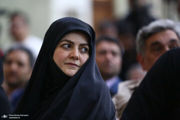 دختر پزشکیان در خانه سردار شهید حاجی‌زاده + تصاویر