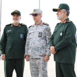 سرداران شهید باقری، سلامی و حاجی زاده در یک قاب