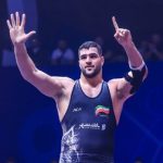 عکس | امیررضا معصومی در تمرینات تیم کشتی آذربایجان!