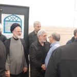 عکس سردار قاآنی در مراسم گرامیداشت شهید ایزدی