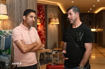 عکس | نخستین دیدار هاشمیان با پرسپولیسی‌ها در ترکیه