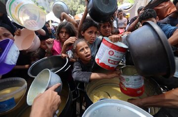 فراخوان بیش از 100 سازمان حقوق بشری برای گرسنگی مردم غزه