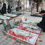 قالیباف بر مزار شهیدان باقری و حاجی زاده + عکس
