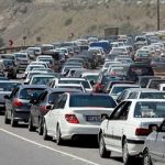 ترافیک سنگین در این محور شمالی