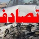 تصادف دو سواری مصدوم به جا گذاشت