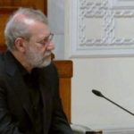 تصاویر دیدار لاریجانی با نخست وزیر لبنان/ اخم نواف سلام و لبخند لاریجانی سوژه رسانه ها شد + عکس