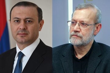 تماس تلفنی لاریجانی با مقام بلندپایه ارمنستانی/ محتوای گفت‌وگو چه بود؟