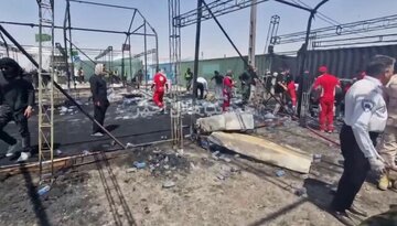 جزییات حادثه آتش‌سوزی دو موکب در مرز مهران