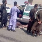 حمله افراد مسلح به دو خودرو در ایرانشهر + تصویر