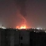 حمله هوایی اسرائیل به نیروگاه برق صنعا