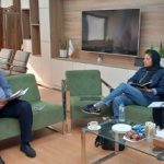 دیدار سرمربی و مدیر تیم ملی فوتسال زنان با رئیس کاروان بازی‌های کشورهای اسلامی