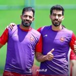 عکس| شماره پیراهن عجیب ستاره پرسپولیس به خاطر همسرش