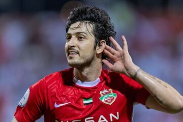 عکس | کامنت جنجالی سردار آزمون علیه پرسپولیس