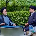 عیادت سیدحسن خمینی از سید محمد خاتمی