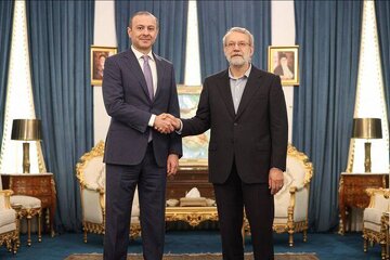 لاریجانی: ایران از قوی بودن کشورهای منطقه در جهت پایداری امنیتی حمایت می‌کند