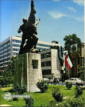 مجسمه ۲۸ مرداد در تهران در چه شد؟/ عکس