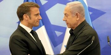 مکرون: نامه نتانیاهو بی‌پاسخ نخواهد ماند