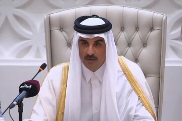 امیر قطر خطاب به ترامپ: حمله اسرائیل را نقض حاکمیت و امنیت‌مان می‌دانیم