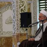 تصاویری از کلاس درس اخلاق کاظم صدیقی در حوزه علمیه ازگل