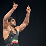 ساروی مدال طلایش را به ملت ایران و شهدای جنگ ۱۲ روزه تقدیم کرد