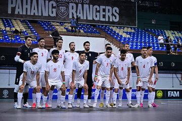 طوفان ملی‌پوشان فوتسال ایران در اولین بازی مقدماتی